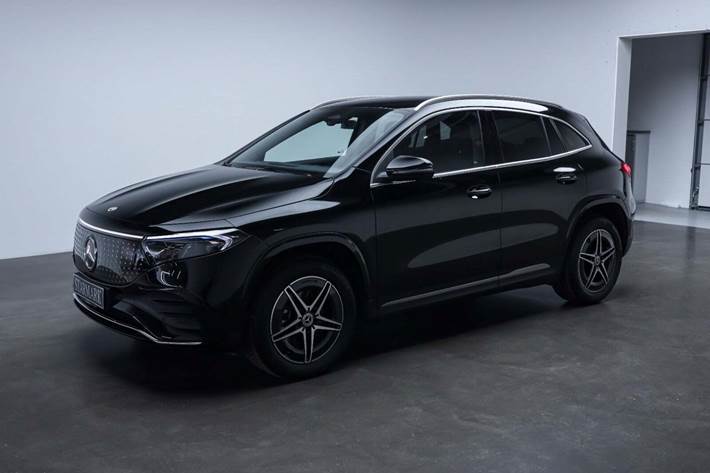 Sort Mercedes EQA250+ fra 2026