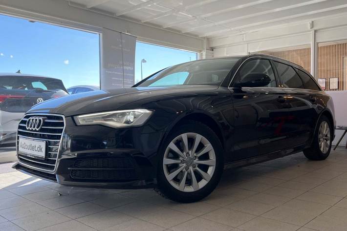 Sort Audi A6 fra 2017
