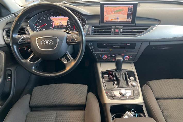 Sort Audi A6 fra 2017