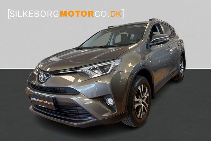 Grå Toyota RAV4 fra 2016