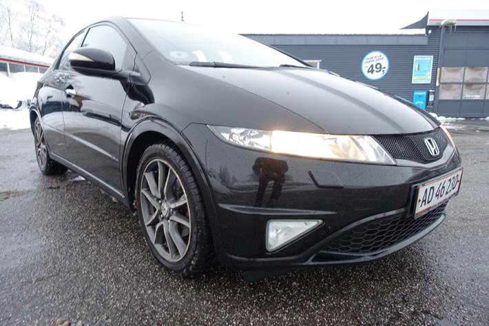 Sort Honda Civic fra 2011