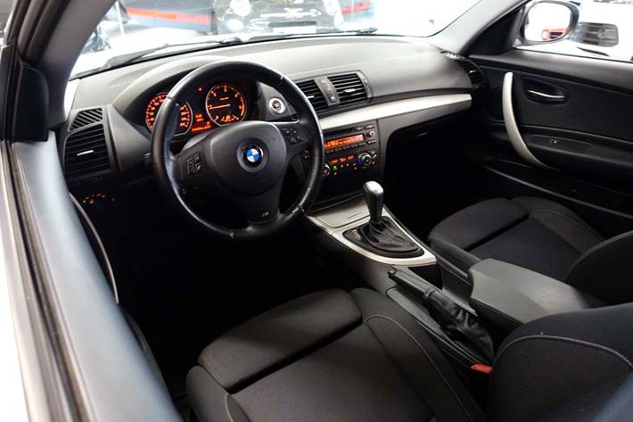 Hvid BMW 120d fra 2013