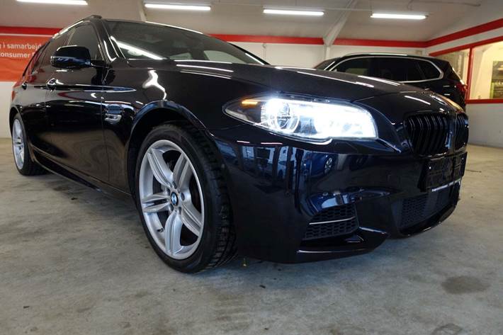 Sort BMW 535d fra 2015
