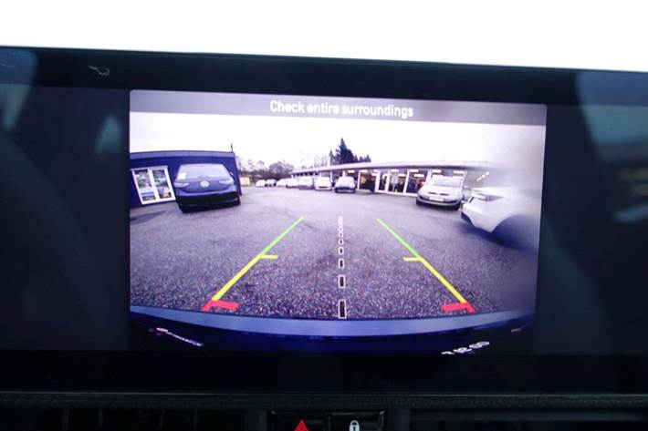 Grøn Fiat 500e fra 2021