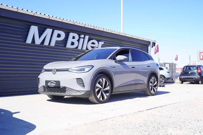 Grå VW ID.4 fra 2021
