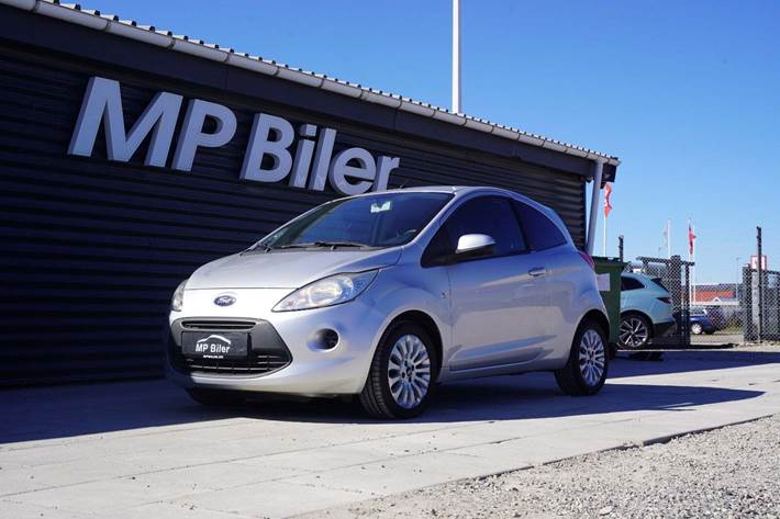 Sølv Ford Ka fra 2011