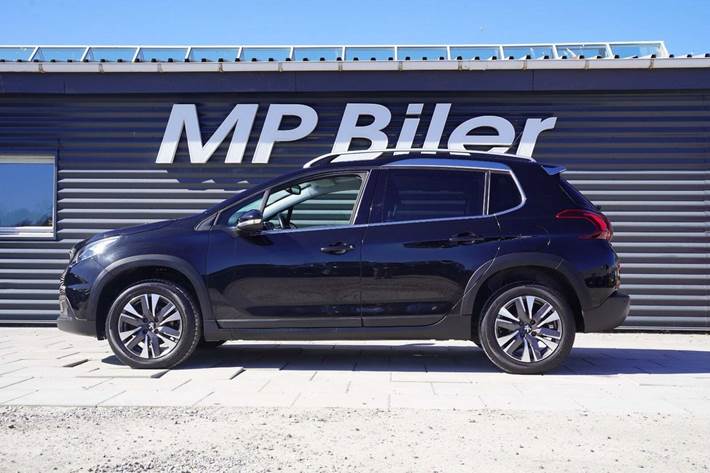 Sort Peugeot 2008 fra 2019