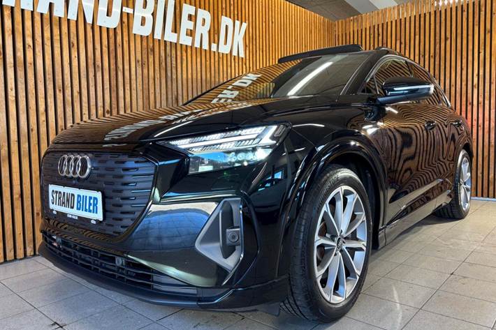 Sort Audi Q4 e-tron fra 2022