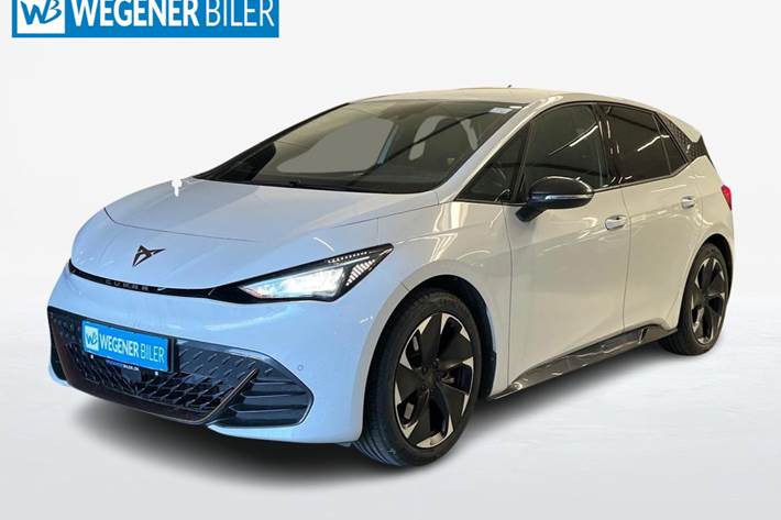 Hvid Cupra Born fra 2024 set udefra