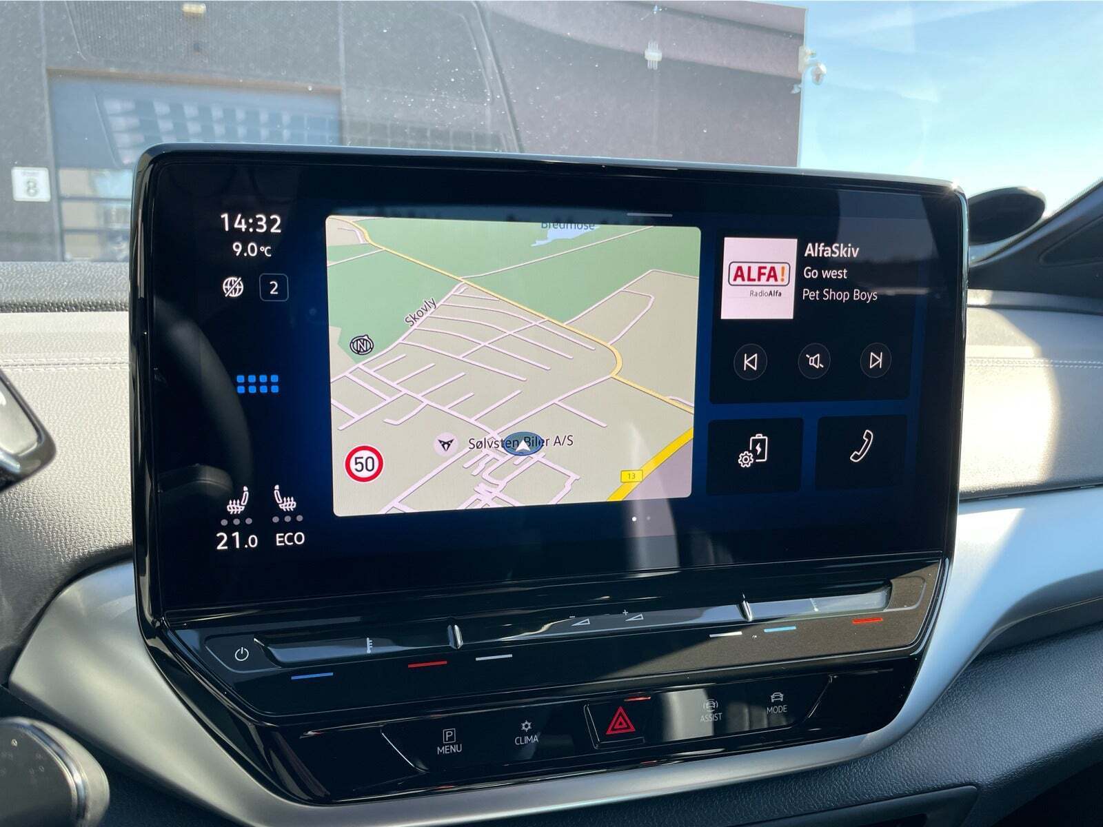 Blå VW ID.5 fra 2023