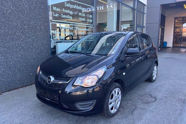 Sort Opel Karl fra 2016