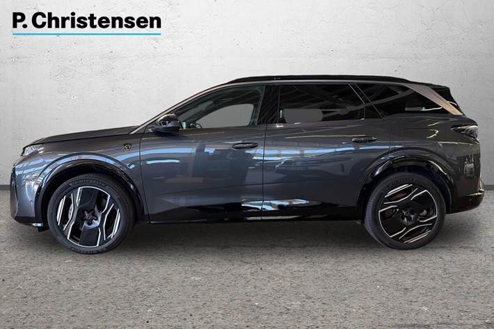 Grå Peugeot e-5008 fra 2024
