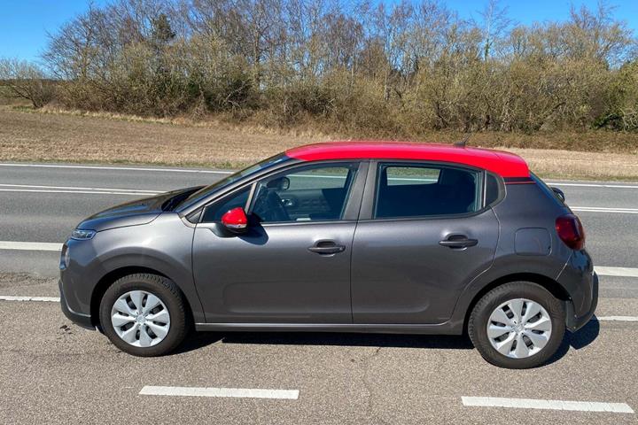 Grå Citroën C3 fra 2019
