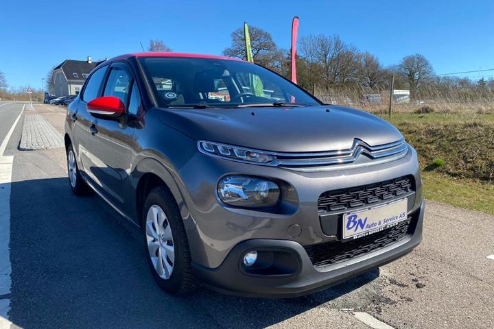 Grå Citroën C3 fra 2019