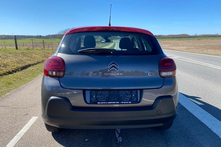 Grå Citroën C3 fra 2019