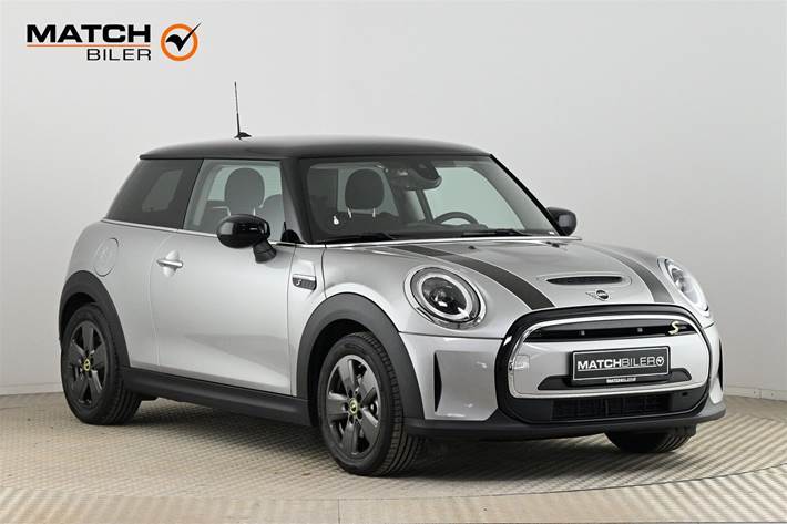 Sølv Mini Cooper fra 2024