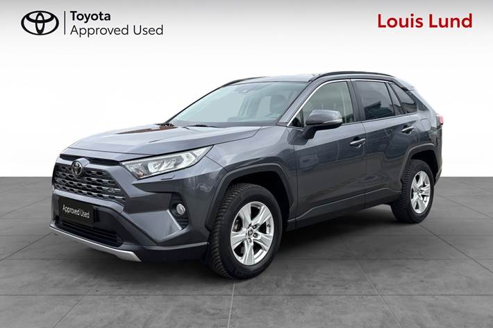 Grå Toyota RAV4 fra 2021