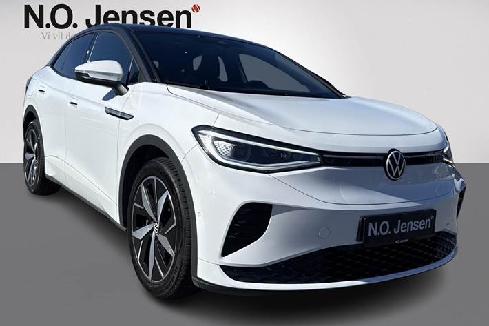Hvid VW ID.5 fra 2022 set udefra