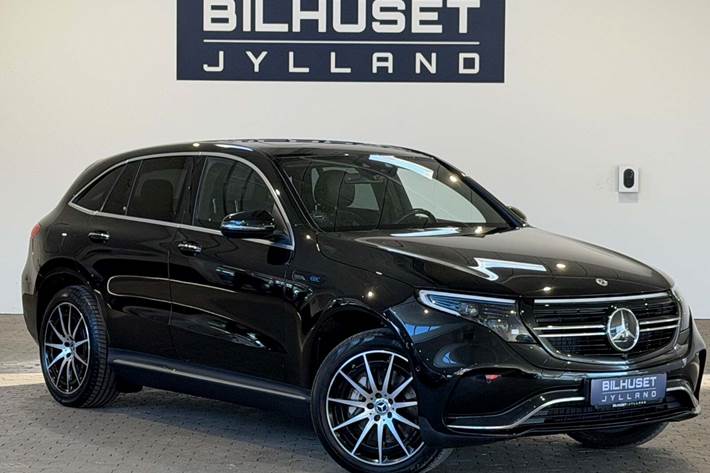 Sort Mercedes EQC400 fra 2020