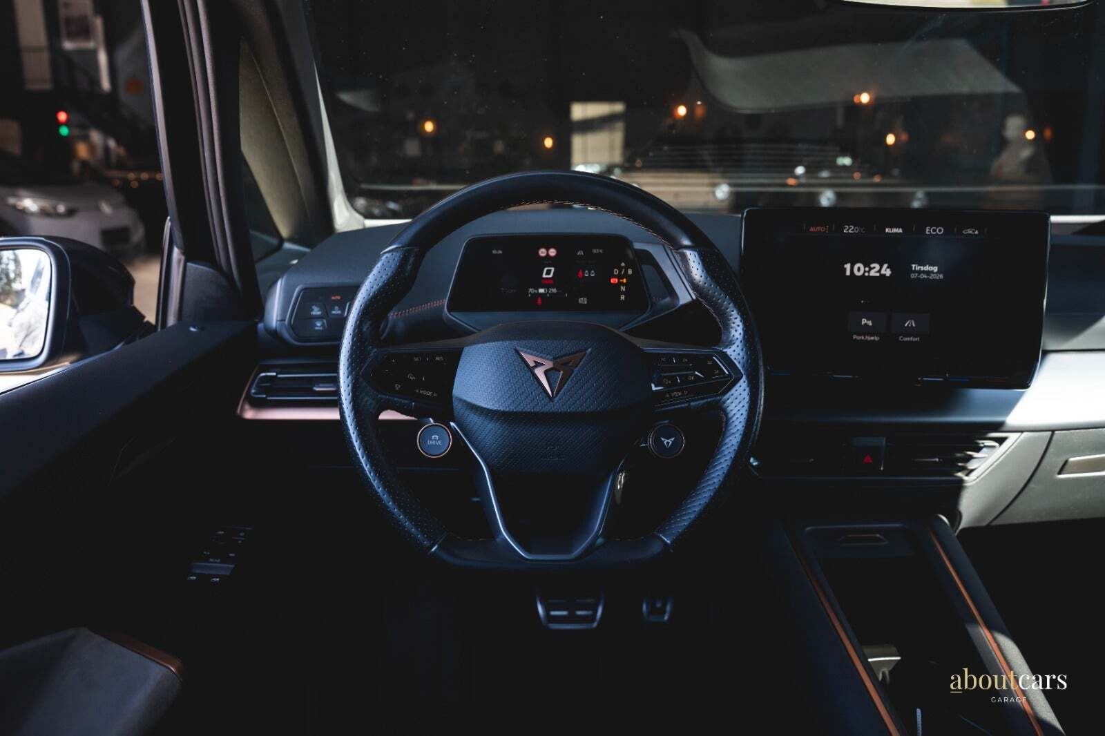 Blå Cupra Born fra 2022