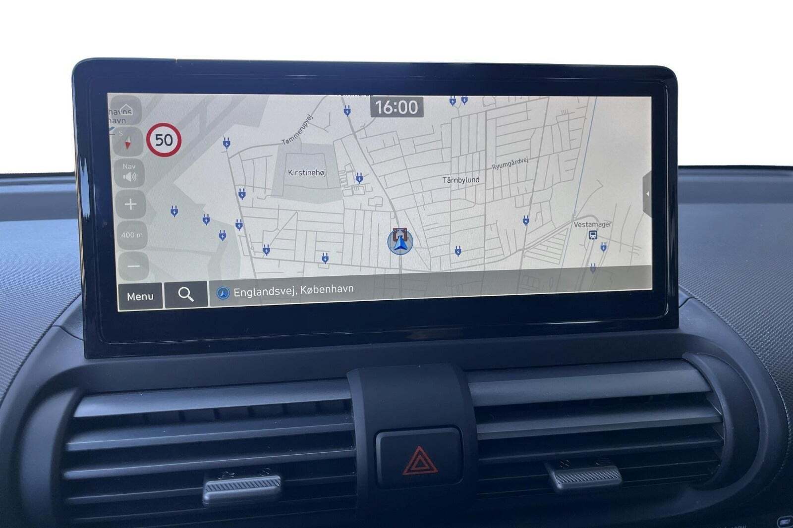 Hvid Hyundai Inster fra 2025