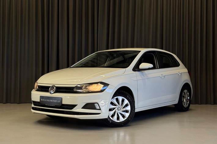 Hvid VW Polo fra 2018