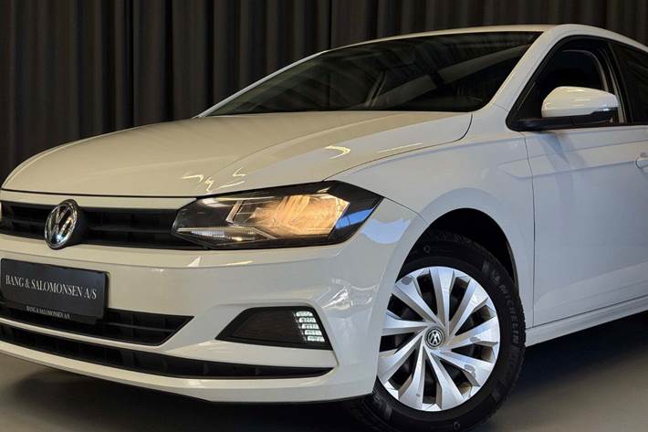 Hvid VW Polo fra 2018