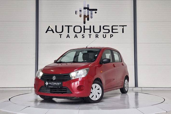 Rød Suzuki Celerio fra 2015