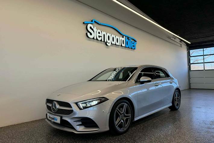 Sølv Mercedes A200 d fra 2020