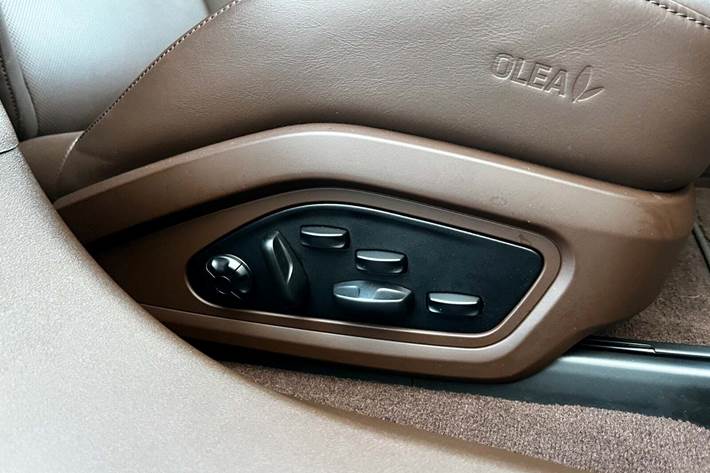 Blå Porsche Taycan 4S fra 2021