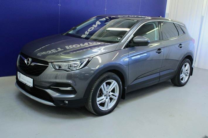 Grå Opel Grandland X fra 2018