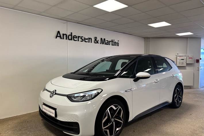 Hvid VW ID.3 fra 2022