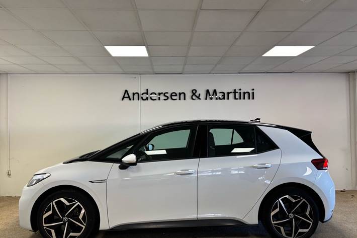 Hvid VW ID.3 fra 2022