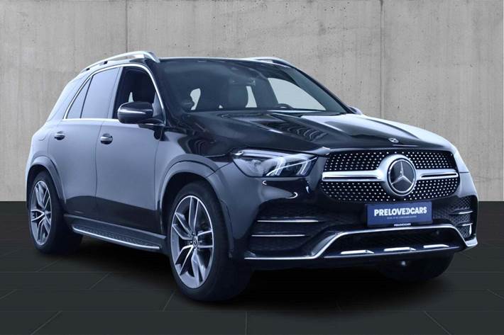 Sort Mercedes GLE350 de fra 2023