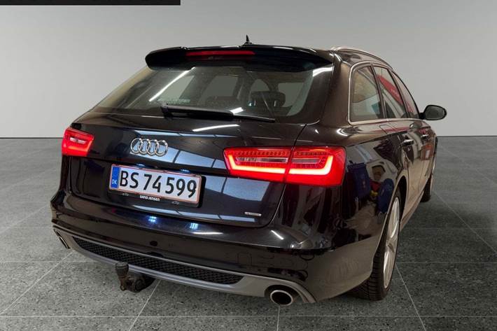 Sort Audi A6 fra 2014
