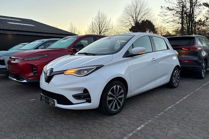 Hvid Renault Zoe fra 2021