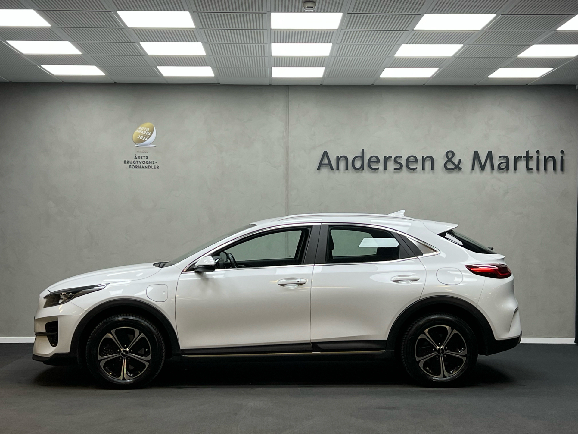 Hvid Kia XCeed fra 2022