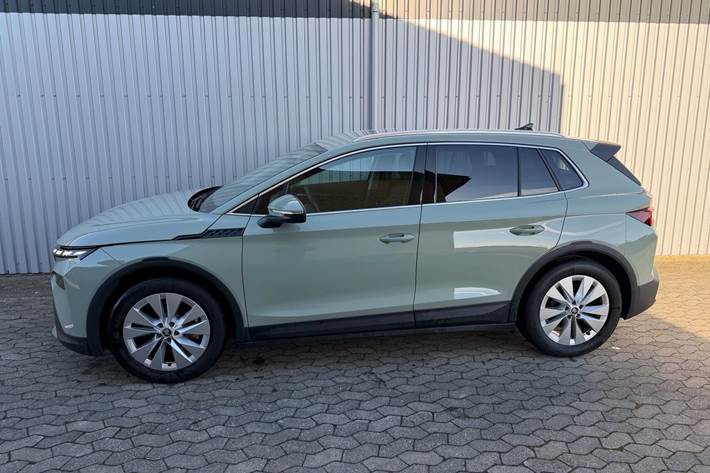 Grøn Skoda Elroq fra 2025