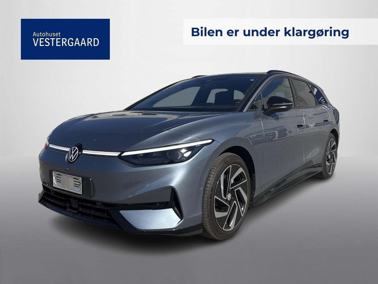 Blå VW ID.7 fra 2025