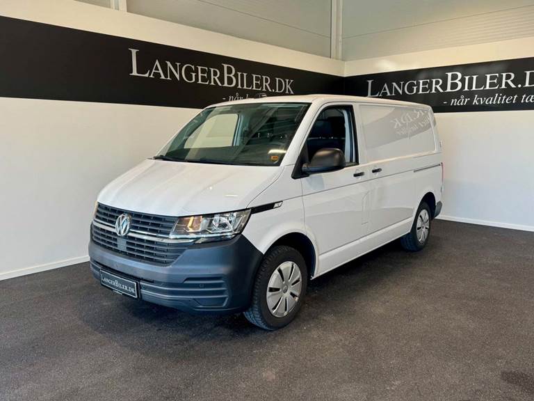 VW Transporter 2,0 TDi 110 Kassevogn kort