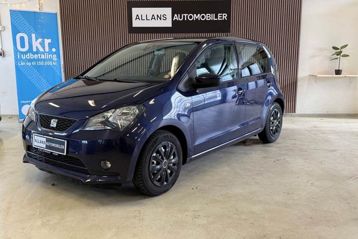 Blå Seat Mii fra 2016