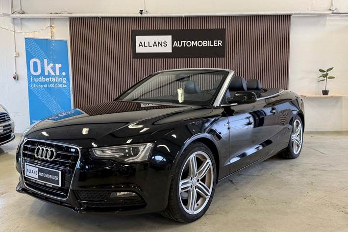 Sort Audi A5 fra 2012