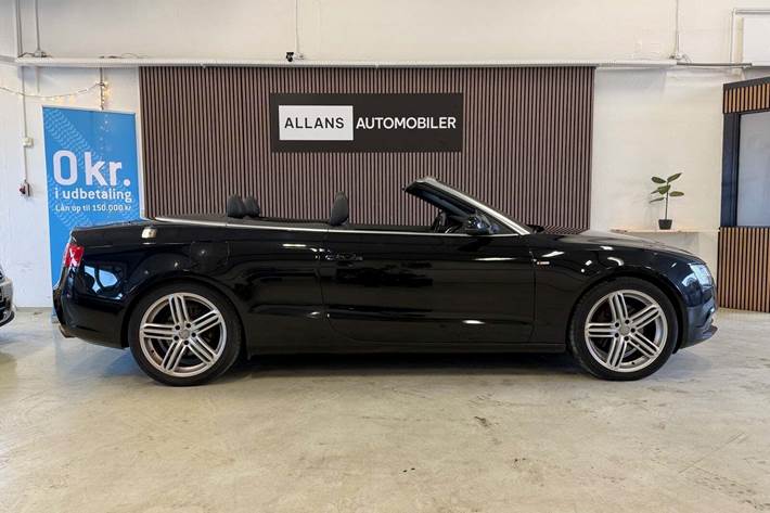 Sort Audi A5 fra 2012