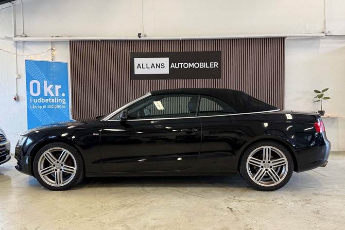 Sort Audi A5 fra 2012