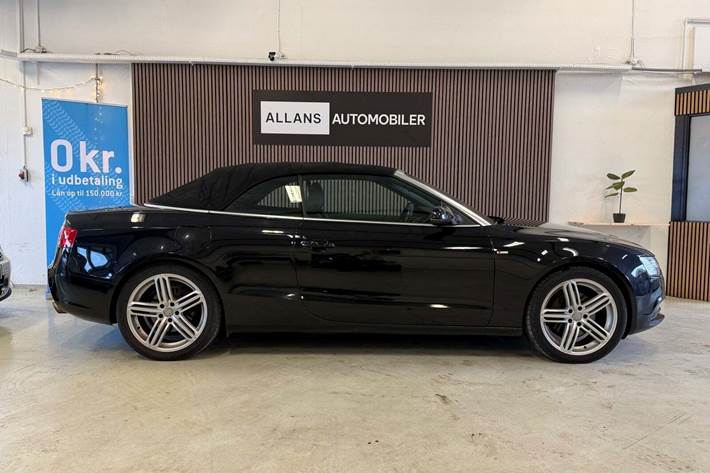 Sort Audi A5 fra 2012