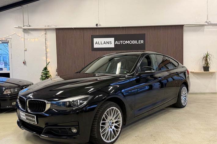 Sort BMW 320d fra 2017