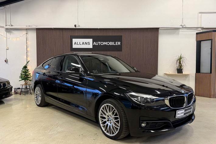 Sort BMW 320d fra 2017