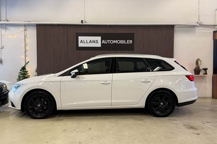 Hvid Seat Leon fra 2016