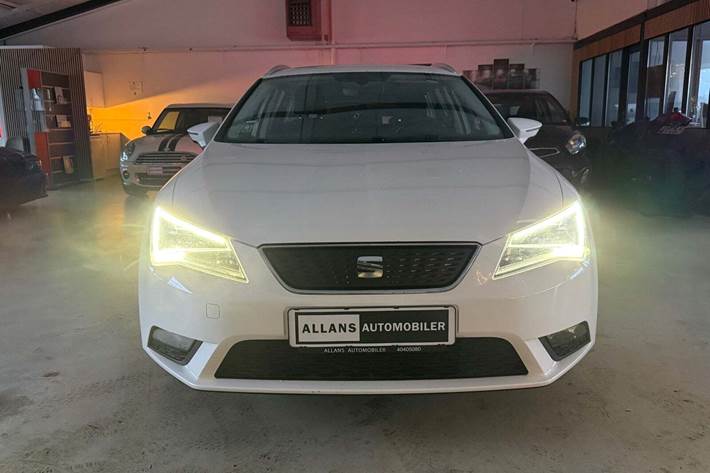 Hvid Seat Leon fra 2016