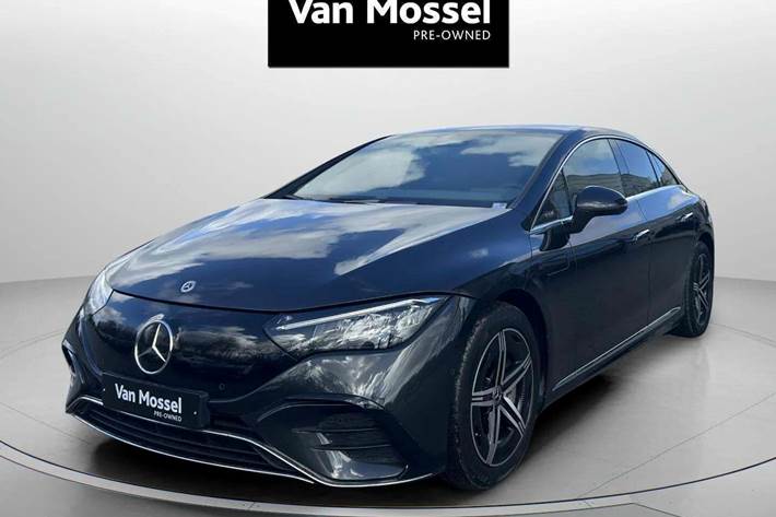 Grå Mercedes EQE350 fra 2022